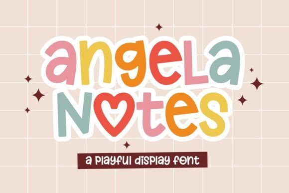 Angela Notes: The Whimsical Typeface That Elevates Small Business Branding