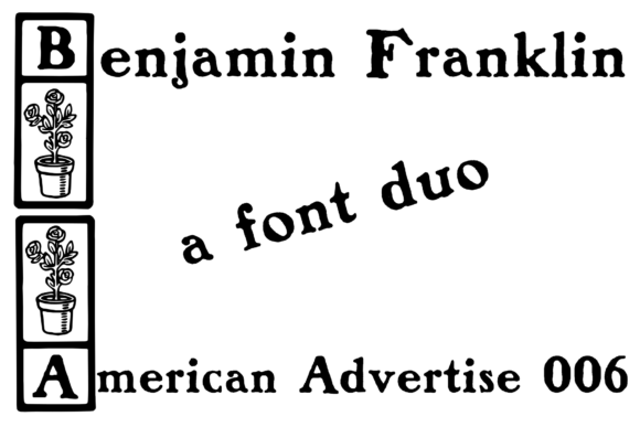 Benjamin Franklin American Advertise 6: A Premium Display Typeface for Web Design