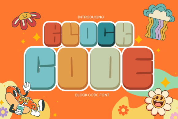 Block Code: A Playful Display Typeface for Modern Branding