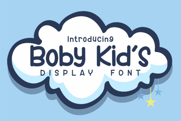Boby Kid s: A Playful Display Typeface for Digital Branding