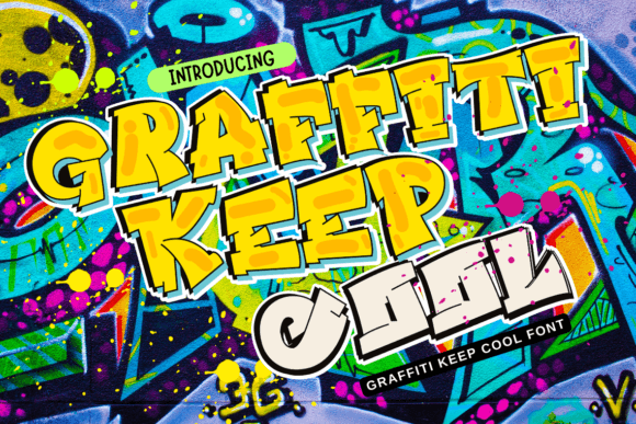 Bring Your Shop to Life with the Graffiti Keep Cool Typeface