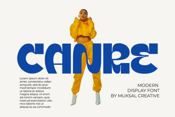 Canre: The Display Typeface That Elevates Campaign Visuals