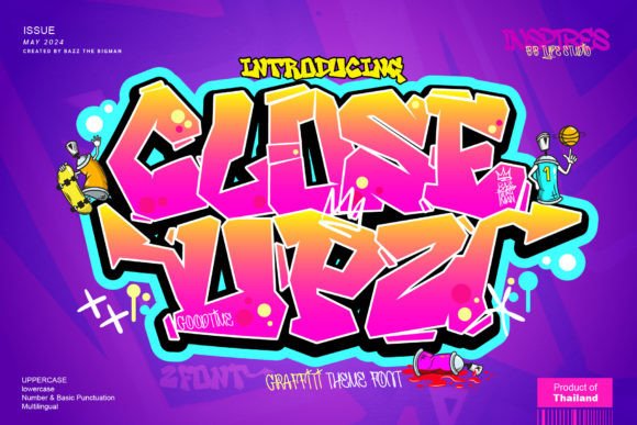 Close Upz: The Ultimate Display Typeface for Scroll-Stopping Campaigns