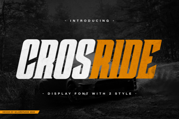 Crosride: The Bold Display Typeface for Dynamic Web Design