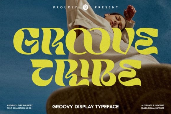 Groove Tribe: The Retro Display Font for Bold Brand Identity