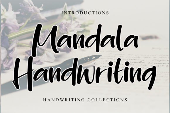Mandala Handwriting: The Perfect Display Typeface for Joyful Web Design