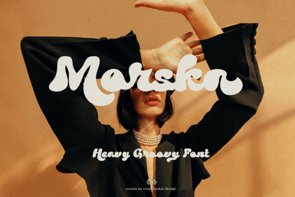 Morska: The Retro Display Font for Handmade Labels and Stickers