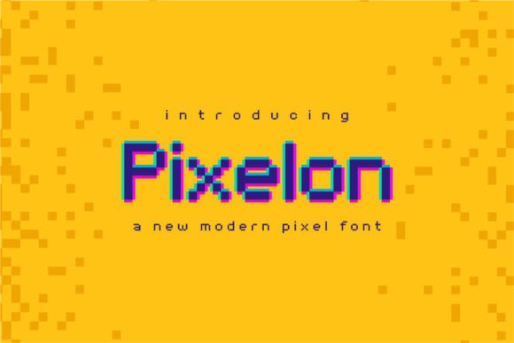 Pixelon: The Retro Display Font That Powers Campaign Visuals