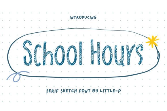 School Hours: A Playful Serif Typeface for Modern Web Design