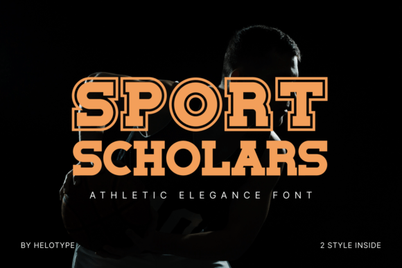 Sport Scholars: The Dynamic Typeface for Modern Editorial Design