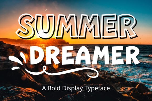 Summer Dreamer: A Handwritten Display Font for Authentic Branding
