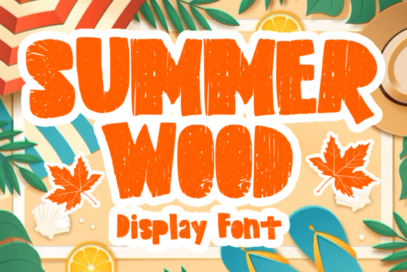 Summer Wood: The Bold Display Typeface for Authentic Brand Identity