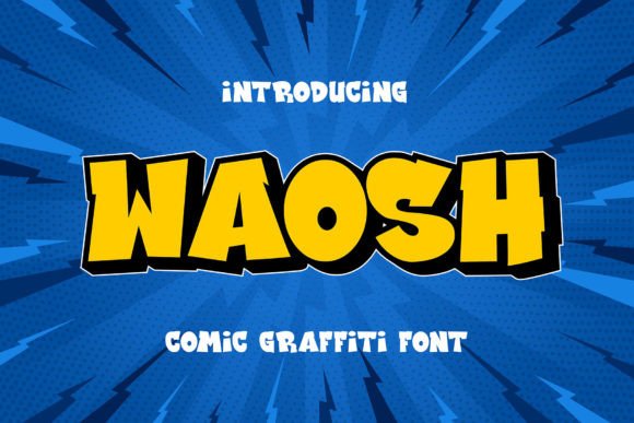 Waosh: A Bold Display Choice for Real Brand Work