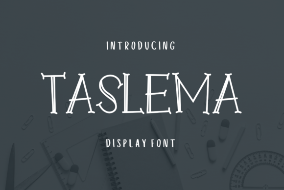 Why Taslema is the Perfect Display Font for Your Brand